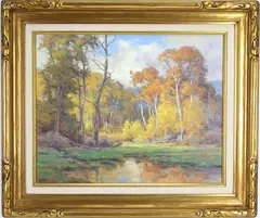 The Aspen Grove by Clyde Aspevig, Oil on canvas, sold Sep 2026