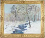 Untitled by Walter Emerson Baum, Oil on canvas, sold Sep 2026