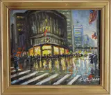 Grand Central, by Christopher G. Willett, Oil on board, sold Sep 2026