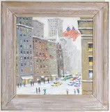 Untitled by Christopher G. Willett, Oil on board, sold Sep 2026
