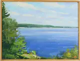 The Cove, by Chris Nissen, Oil on board, sold Sep 2026