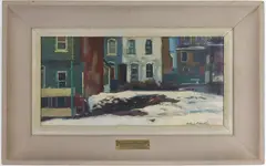 Untitled by Antonio Martino, Oil on board, sold Sep 2026