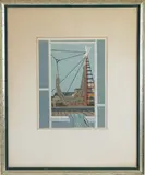 Fish Net by Morris Blackburn, Serigraph, sold Sep 2026