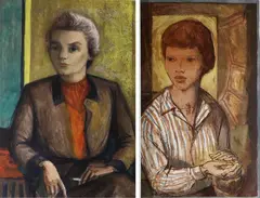 Sandra, by Benton Murdoch Spruance, Mixed media on paper, sold Sep 2026