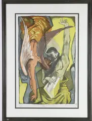 Hast Thou Observed My Servant Job?, by Benton Murdoch Spruance, Lithograph in colors, sold Sep 2026