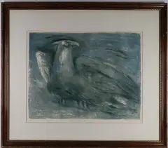 Eagle in the Sky, by Benton Murdoch Spruance, Lithograph, sold Sep 2026