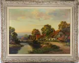 Untitled by Augustus Spencer, Oil on canvas, sold Sep 2026