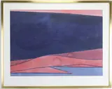 Lake Islands by Vincent Ceglia, Acrylic on paper, sold Sep 2026