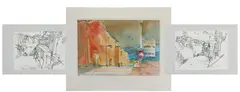 Untitled by Vince Ceglia, Ink drawings (2), sold Sep 2026