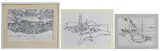 Positano Amalfi Coast by Vince Ceglia, Ink drawings (3), sold Sep 2026