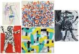 Broad Brush Strokes by Louis Tavelli, Oil on paper and mixed media/collage, sold Sep 2026