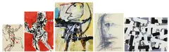 Abstract Landscapes by Louis Tavelli, Oil on paper and mixed media/collage, sold Sep 2026