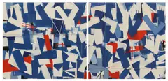 Large Brush Abstracts by Louis Tavelli, Oil on canvas, sold Sep 2026
