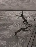 Jumper and Driver by Peter Keetman, 1956, silver gelatin, sold Dec 2020