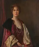 Untitled (Portrait of a woman) by Walter I. Cox, oil on canvas, sold Jan 2021