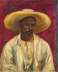 Caspetta, Taxco by Clara Klinghoffer, oil on canvas, sold Jan 2021