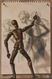 The Fatal Gift by Birney Lettick, oil on canvas, sold Jan 2021