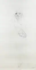 Untitled by Judy Glantzman, graphite on paper, sold Feb 2021