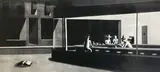 Greenwich Ave by Mark Kostabi, 1987, screenprint, sold Feb 2021