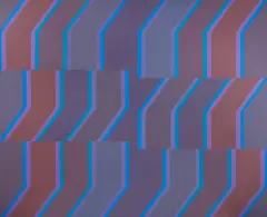 Open Series, Blue Jay by Michael Loew, 1972, acrylic on canvas, sold Feb 2021