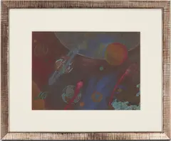 Galaxy by Philip Perkins, pastel, sold Jan 2024