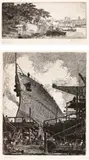 A Collection Of 23 Etchings, 1914 – by Sydney Ure Smith, c.1932, 23 etchings of various subjects, sold Dec 2015