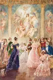 My Husband! My Wife! by Norman Lindsay, watercolour on paper, sold Dec 2015