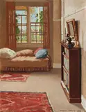 Ure Smith’S Flat by Norman St. Clair Carter, 1939, oil on canvas, sold Dec 2015