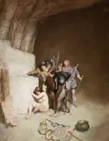 The Students’ Mistress by Norman Lindsay, c.1913, watercolour on paper, sold Dec 2015