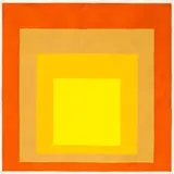 Study For: Homage To The Square: Allegro by Josef Albers, 1961, oil on composition board, sold Dec 2015