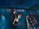 Adieu Australia by Garry Shead, 1994, oil on canvas, sold Dec 2015