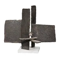 Untitled by Clement Meadmore, c.1962, bronze, sold Dec 2015