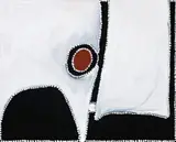 Untitled (Emu Dreaming) by Paddy Bedford, 2003, ochres and pigment with synthetic binder on composition board, sold Dec 2015