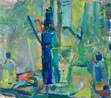 Still Life by John Passmore, c.1946, oil on canvas, sold Dec 2015