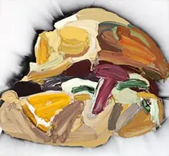 Skullburger by Ben Quilty, 2006, oil on canvas, sold Aug 2015