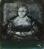 The Matriarch by William Dobell, 1967, oil on composition board, sold Aug 2015