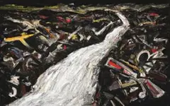 Night Stream by Peter Booth, 1986, oil on canvas, offered Aug 2015