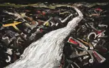 Night Stream by Peter Booth, 1986, oil on canvas, offered Aug 2015
