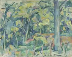 Orchard by John Passmore, 1946, oil on canvas, sold Aug 2015