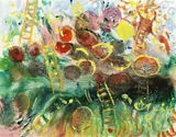 Hanging Rock by John Perceval, 1988, oil on canvas, sold Aug 2015