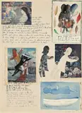 Schoolgirl Suite by Charles Blackman, 1964, watercolour, gouache, ink and collage on paper, offered Aug 2015