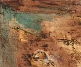 Four Small Studies, Cambridge by Sidney Nolan, 1956, oil and ink on paper, sold Aug 2015
