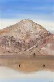 Reflected Hill, Shoalhaven by Arthur Boyd, 1976, oil on composition board, sold May 2015