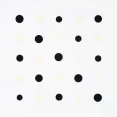 Untitled by John Armleder, 2001, synthetic polymer paint and pencil on canvas, sold May 2015