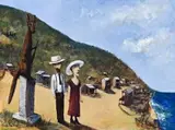 The Monument by Garry Shead, 1994, oil on composition board, offered May 2015