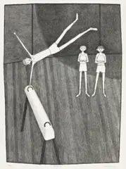 The Vaulting Horse by John Brack, 1977, Edition: edition: workshop proof, edition of 25; plus 4 artist's proofs, 4 workshop proofs, sold May 2015