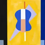Cello by Robert Jacks, 2000, oil on canvas, sold May 2015