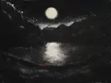 Dream by Peter Booth, 1987, pastel on paper, sold May 2015