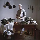 Der Koch (The Cook) by Anne Zahalka, 1987, Edition: edition of 20, sold May 2015