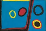 Untitled by Paddy Bedford, 2003, gouache on crescent board, sold Mar 2015